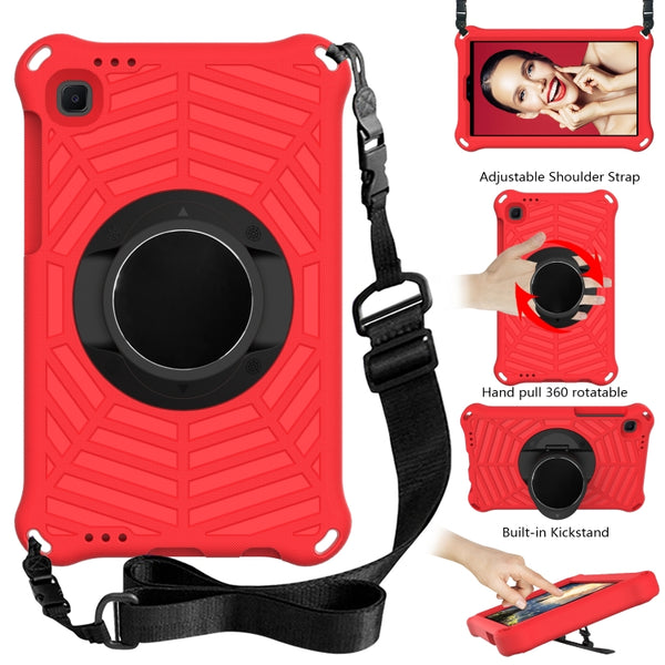 For Samsung Galaxy Tab A7 Lite 8.7 SM-T220 SM-T225 Spider King EVA Protective Case with Adju...(Red)