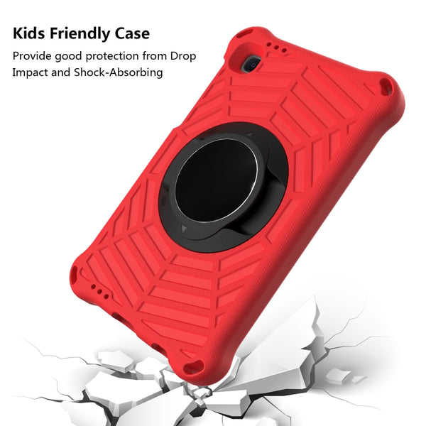 For Samsung Galaxy Tab A7 Lite 8.7 SM-T220 SM-T225 Spider King EVA Protective Case with Adju...(Red)