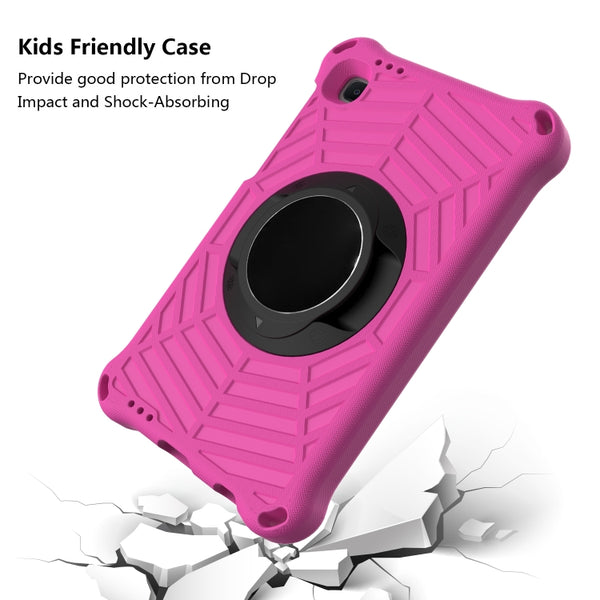 For Samsung Galaxy Tab A7 Lite 8.7 SM-T220 SM-T225 Spider King EVA Protective Case with...(Rose Red)