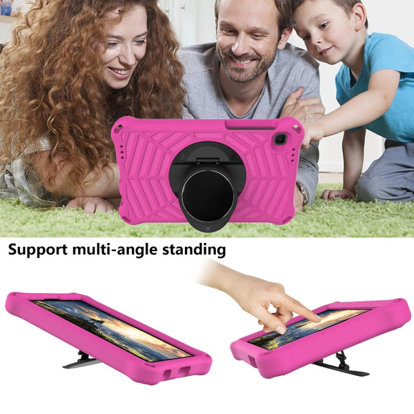 For Samsung Galaxy Tab A7 Lite 8.7 SM-T220 SM-T225 Spider King EVA Protective Case with...(Rose Red)