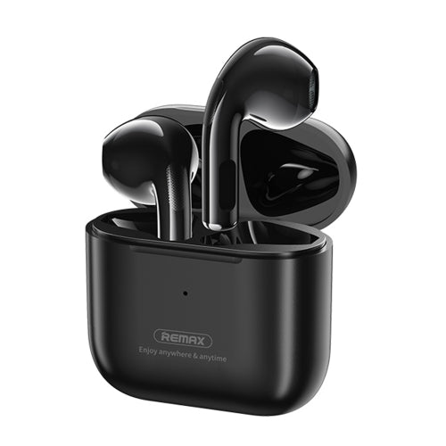 REMAX TWS-10i Enhanced Version Bluetooth 5.0 True Wireless Stereo Music Call Bluetooth Ear...(Black)