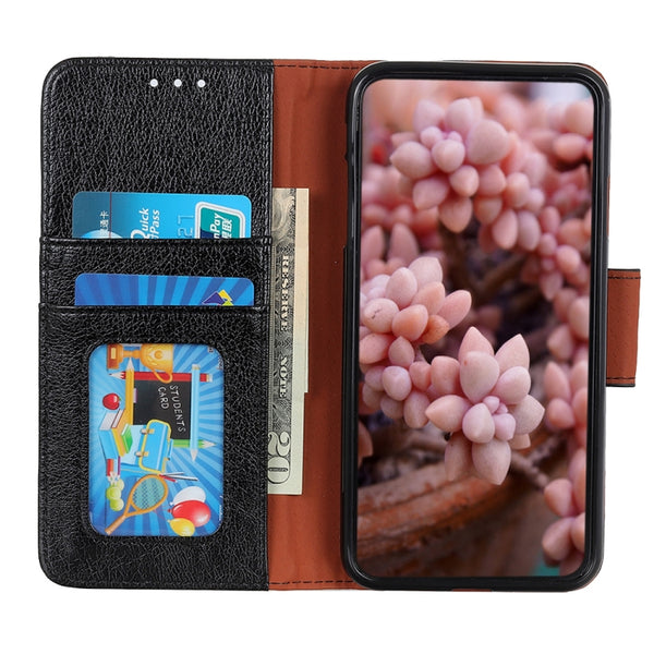 For iPhone 13 Nappa Texture Horizontal Flip Leather Case with Holder & Card Slots & Wallet(Black)