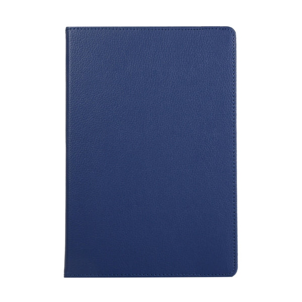 For Samsung Galaxy Tab S7 FE T730 Litchi Texture Horizontal Flip 360 Degrees Rotation Leath...(Blue)