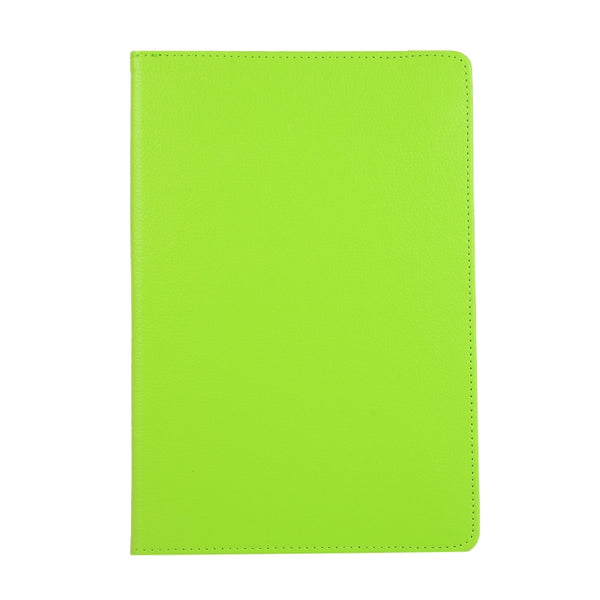 For Samsung Galaxy Tab S7 FE T730 Litchi Texture Horizontal Flip 360 Degrees Rotation Leat...(Green)