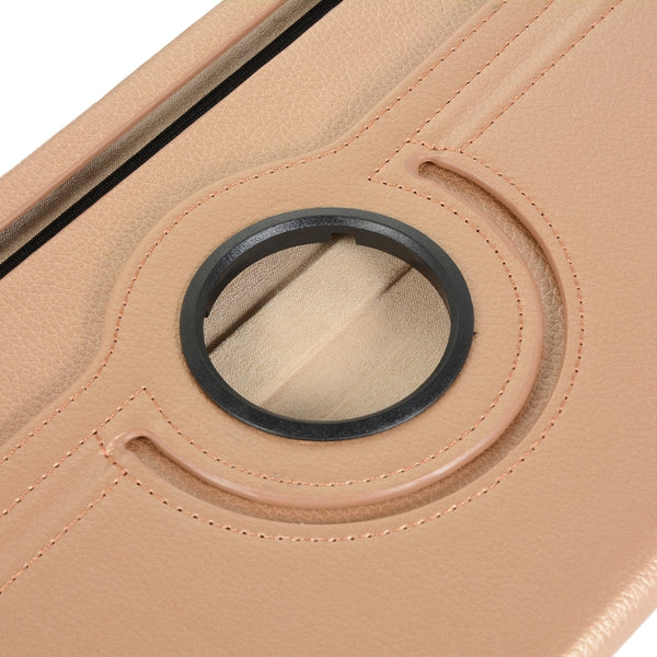 For Samsung Galaxy Tab S7 FE T730 Litchi Texture Horizontal Flip 360 Degrees Rotation Leat...(Black)