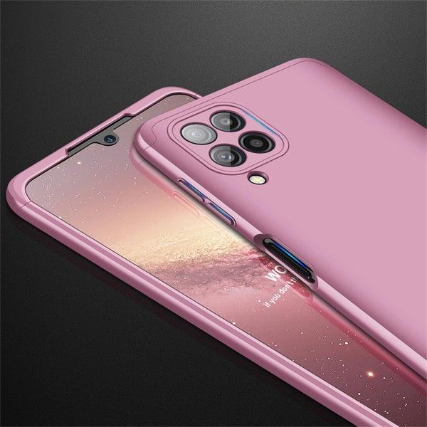 For Samsung Galaxy M32 India Version Thickness 9.3mm GKK Three Stage Splicing Full Cov...(Rose Gold)