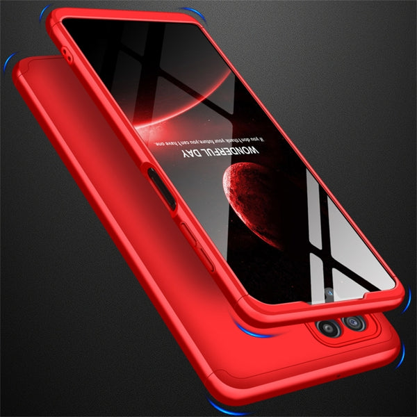 For Samsung Galaxy M32 India Version Thickness 9.3mm GKK Three Stage Splicing Full Coverage ...(Red)