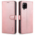 For Samsung Galaxy A42 5G AZNS Skin Feel Calf Texture Horizontal Flip Leather Case wit...(Rose Gold)