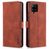 For Samsung Galaxy A42 5G AZNS Skin Feel Calf Texture Horizontal Flip Leather Case with Ca...(Brown)