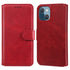 For iPhone 13 mini Classic Calf Texture PU TPU Horizontal Flip Leather Case with Holder & Ca...(Red)
