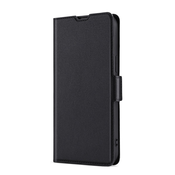 For Samsung Galaxy S20 Ultra-thin Voltage Side Buckle PU TPU Horizontal Flip Leather Case ...(Black)