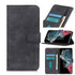 For Samsung Galaxy S22 Ultra 5G KHAZNEH Retro Texture PU TPU Horizontal Flip Leather Case ...(Black)