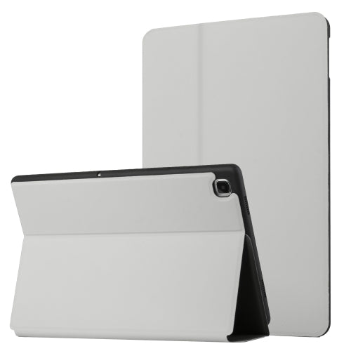 For Samsung Galaxy Tab A7 Lite 8.4 T220 T225 Dual-Folding Horizontal Flip Tablet Leather Ca...(Grey)