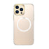 For iPhone 13 TOTUDESIGN AA-070 Sparkling Series MagSafe Magnetic Transparent PC TPU Phone ...(Gold)