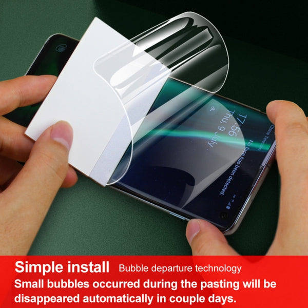 For iPhone 13 mini 2pcs IMAK Curved Full Screen Hydrogel Film Back Protector