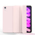 For iPad mini 6 Double-sided Matte TPU Tablet Leather Case with 3-folding Holder & Sleep Wa...(Pink)