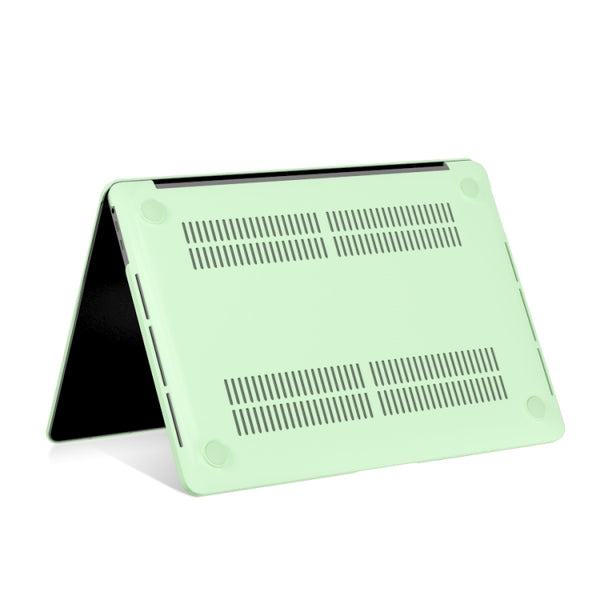Cream Style Laptop Plastic Protective Case For MacBook Pro 16.2 inch A2485 2021 (Cream Green)