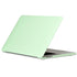 Cream Style Laptop Plastic Protective Case For MacBook Pro 16.2 inch A2485 2021 (Cream Green)