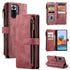 For Xiaomi Redmi Note 10 Pro 4G Redmi Note 10 Pro Max CaseMe-C30 Multifunctional Horizontal ...(Red)