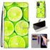 For Xiaomi Redmi Note 11 Pro 11 Pro Global Coloured Drawing Cross Texture Horizontal Flip P...(Lime)