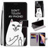 For Xiaomi Redmi Note 11 Pro 11 Pro Global Coloured Drawing Cross Textur...(Middle Finger White Cat)