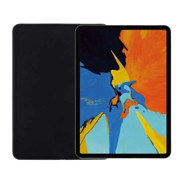 For iPad mini 6 Solid Color Liquid Silicone Dropproof Full Coverage Tablet Case(Black)