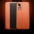 For Xiaomi 12 5G Window View Leather Phone Case(Orange)