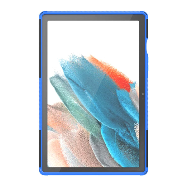 For Samsung Galaxy Tab A8 10.5 (2021) Tire Texture TPU PC Tablet Case(Blue)