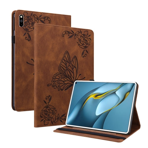 For Huawei MatePad Pro 10.8 2021 Butterfly Flower Embossed L