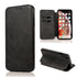 For iPhone X XS Knight Magnetic Suction Leather Phone Case(Black)