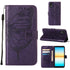 For Sony Xperia ACE III Embossed Butterfly Leather Phone Cas