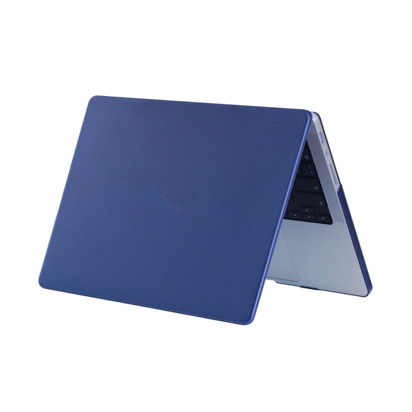 For MacBook Air 13.3 inch A1932 A2179 A2337 Air-M1 Dot Texture Double Sided Tanned Laptop C...(Blue)