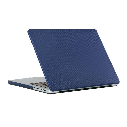 For MacBook Air 13.3 inch A1932 A2179 A2337 Air-M1 Dot Texture Double Sided Tanned Laptop C...(Blue)
