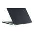 For MacBook Air 13.3 inch A1932 A2179 A2337 Air-M1 Dot Texture Double Sided Tanned Laptop ...(Black)
