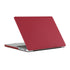 Dot Texture Double Sided Tanned Laptop Case For MacBook Pro 14.2 inch A2442 2021(Red)