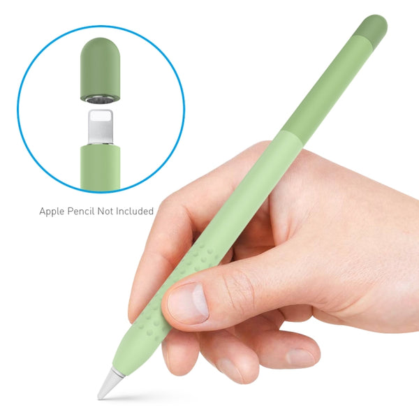 DUX DUCIS Gradient Silicone Stylus Protective Case for Apple Pencil 1st Gen(Green)