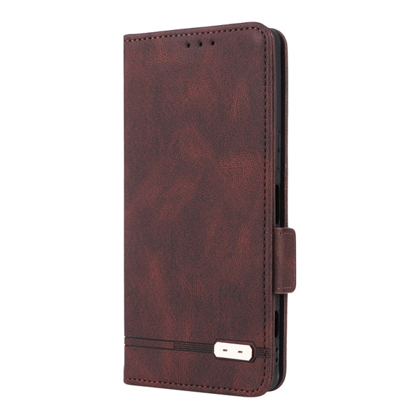 For Sony Xperia 1 IV Magnetic Clasp Flip Leather Phone Case