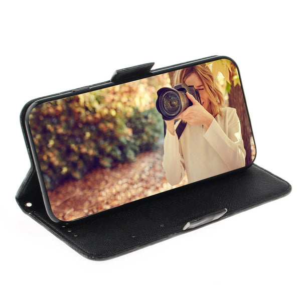 For Xiaomi 12 12X 3D Colored Horizontal Flip Leather Phone Case(Hug Cat)