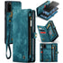 For Galaxy S20 CaseMe Detachable Multifunctional Horizontal Flip Leather Case, with Card S...(Green)