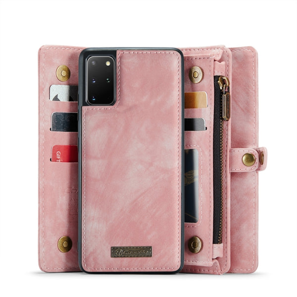 For Samsung Galaxy S20 Ultra CaseMe Detachable Multifunctional Horizontal Flip Leather Case...(Pink)