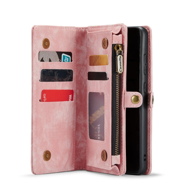 For Samsung Galaxy S20 Ultra CaseMe Detachable Multifunctional Horizontal Flip Leather Case...(Pink)