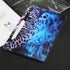 For Samsung Galaxy Tab S7 S7 FE S8 Painted TPU Tablet Case(Blue Leopard)