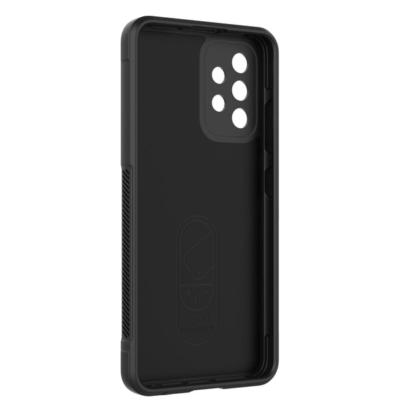 For Samsung Galaxy A32 4G Magic Shield TPU Flannel Phone Case(Dark Grey)