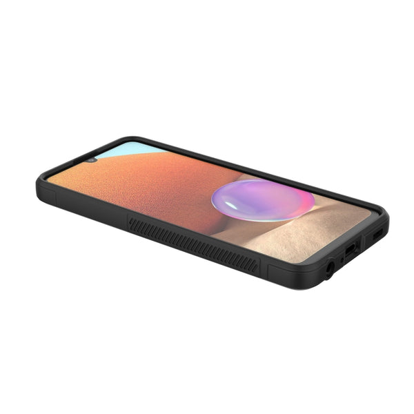 For Samsung Galaxy A32 4G Magic Shield TPU Flannel Phone Case(Dark Grey)