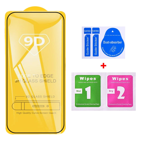 For iPhone 14 Pro 9D Full Glue Screen Tempered Glass Film