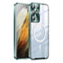 For Samsung Galaxy S21 Ultra Frosted Metal Phone Case(Green)