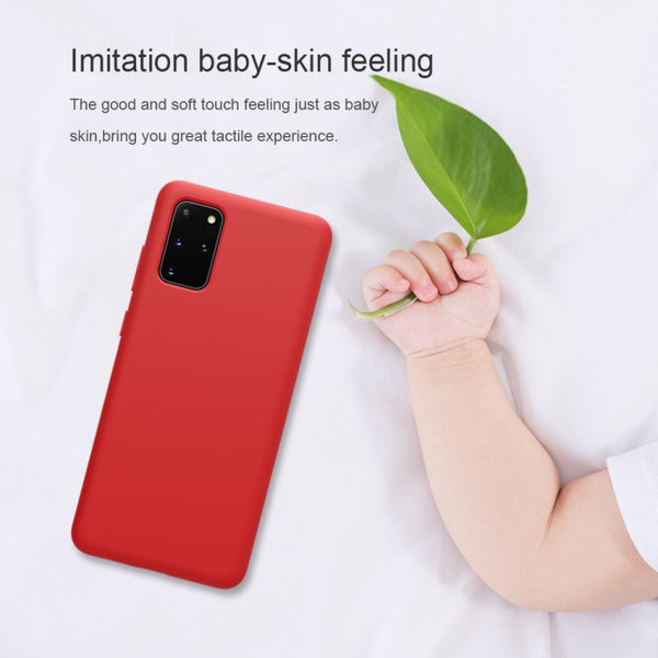 For Galaxy S20 Galaxy S20 5G NILLKIN Feeling Series Liquid Silicone Anti-fall Mobile Phone P...(Red)