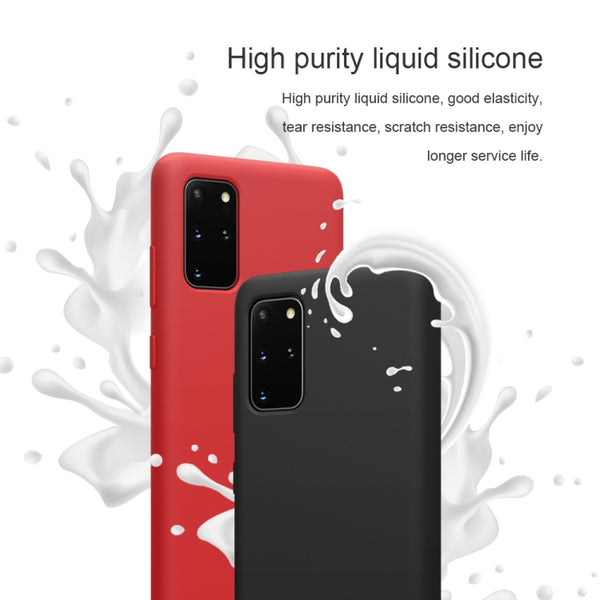 For Galaxy S20 Galaxy S20 5G NILLKIN Feeling Series Liquid Silicone Anti-fall Mobile Phone P...(Red)