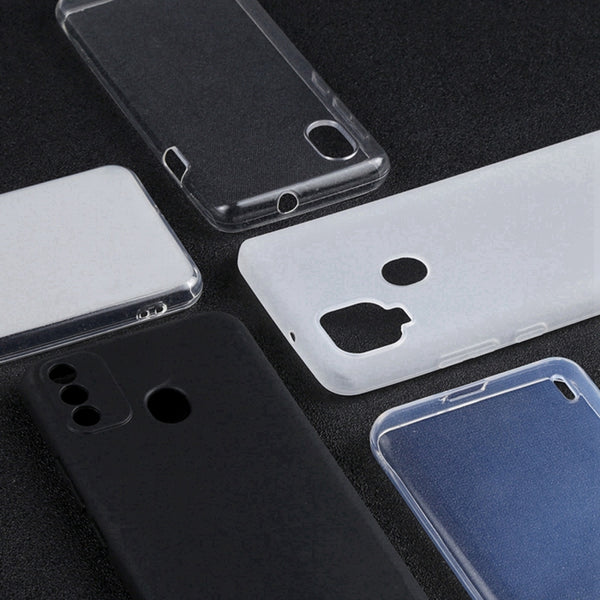 For iPhone SE 2022 SE 2020 8 7 TPU Phone Case(Black)