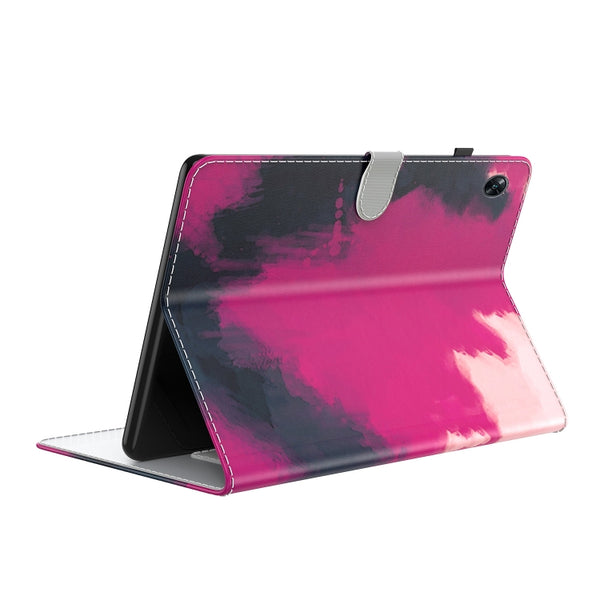 For OPPO Pad Air Watercolor Pattern Flip Leather Tablet Case